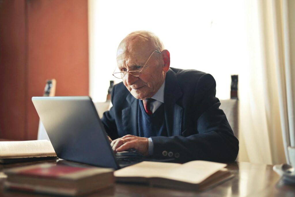 Man working in the office