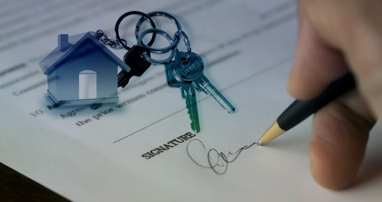 Signing real estate documents