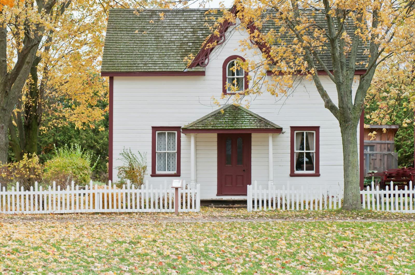 House with fence